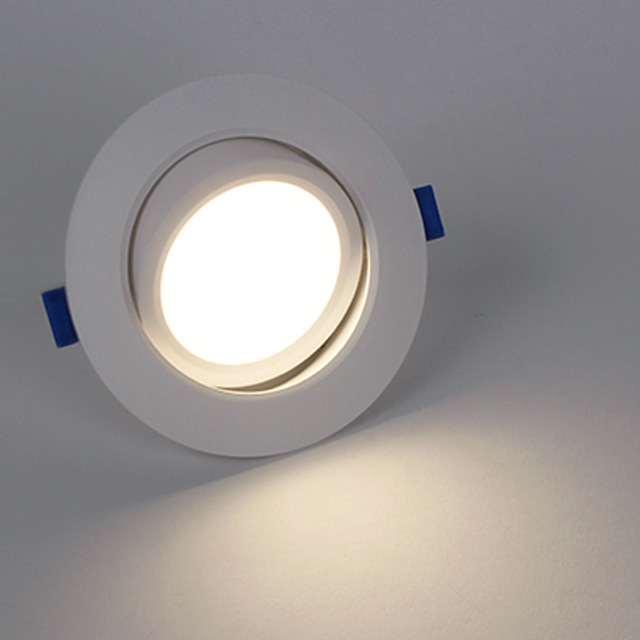 LED 다운라이트 4인치 직회전 COB 10W 초슬림 매입등 플리커프리