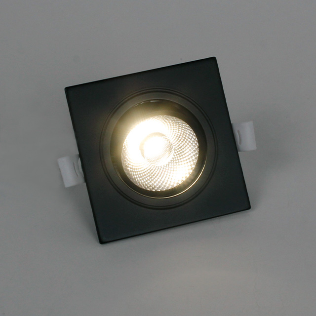 LED 다운라이트 멀티 매입등 사각 1구 MR16 일체형 COB 8W 플리커프리