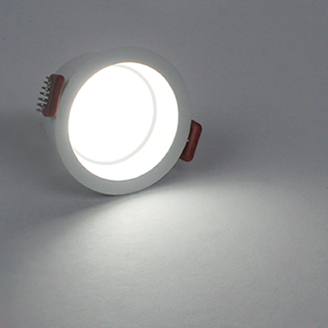 LED 다운라이트 유니크 움푹 2인치 디밍 매입등 5W 밝기조절 플리커프리 삼성칩