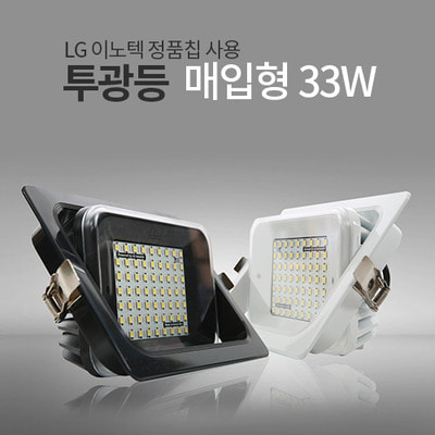 LED 매입 투광기 FU-33W WIZ