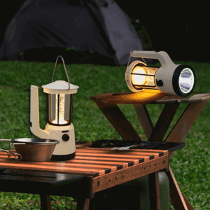 LED 에코 디밍 젠틀 충전식 캠핑용 랜턴 손전등 겸용 무드등 램프