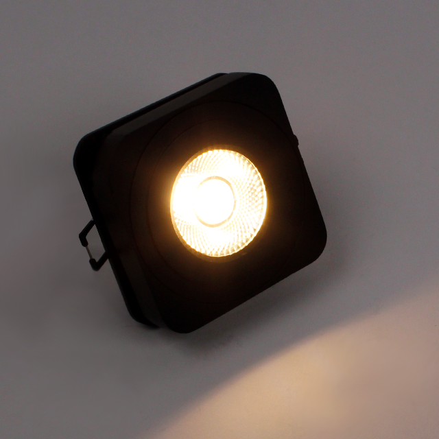 LED 다운라이트 3인치 8W COB 사각 컴팩트 반매입등