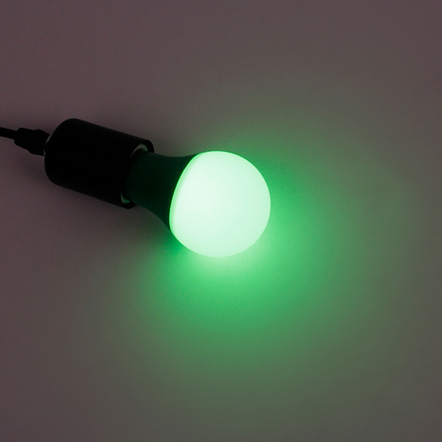 LED 컬러 전구 A60 8W 칼라벌브 색전구 색조명 5color
