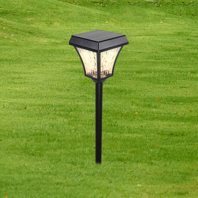LED 태양광 치노 잔디등 팩형 2W 태양열 정원조명 데크 테라스 야외등