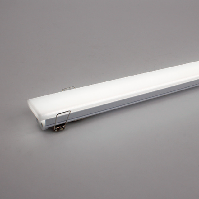 엘포스 LED 라인조명 M33 슬림 라인 매입등 주방등 거실 천장 매장 조명 플리커프리