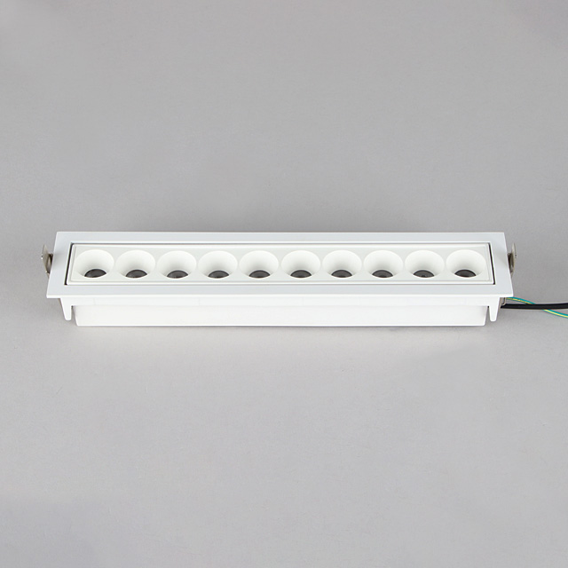 LED 다운라이트 멀티 매입등 10구 에코 자스민 사각 COB 20W 매립등기구