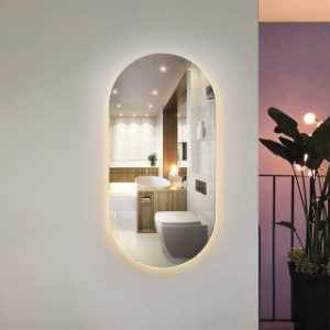 LED 안젤라 거울 간접 조명 욕실 화장대 조명 색변환 벽조명
